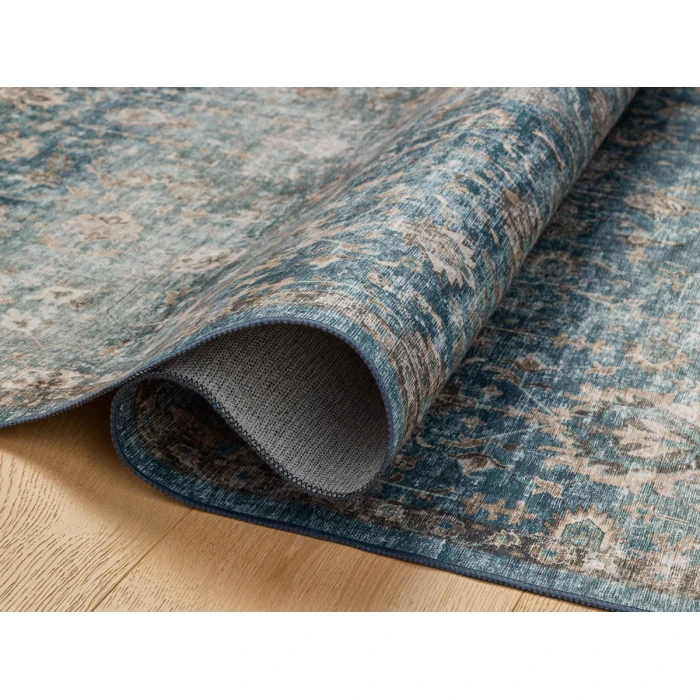 Loloi Anniston Lagoon / Natural ANS-02 3 ft. 6 in. X 5 ft. 6 in. Rectangle Rug