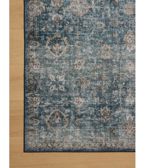 Loloi Anniston Lagoon / Natural ANS-02 2 ft. 6 in. X 7 ft. 6 in. Rectangle Rug