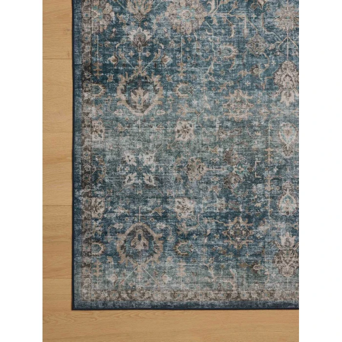 Loloi Anniston Lagoon / Natural ANS-02 3 ft. 6 in. X 5 ft. 6 in. Rectangle Rug