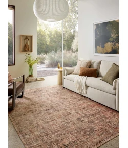 Loloi Anniston Clay / Charcoal ANS-06 5 ft. X 7 ft. 6 in. Rectangle Rug