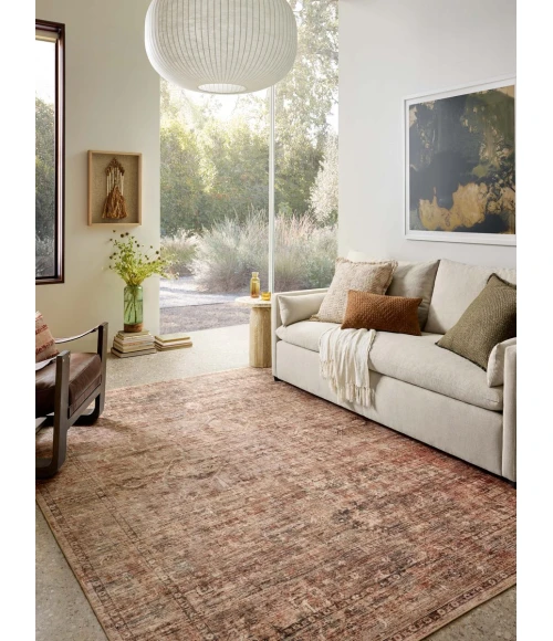 Loloi Anniston Clay / Charcoal ANS-06 2 ft. X 5 ft. Rectangle Rug