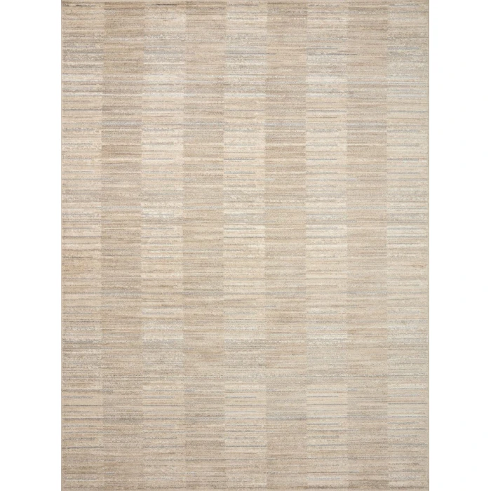 Loloi Arden Natural / Pebble 2'-6" x 4'-0" Accent Rug