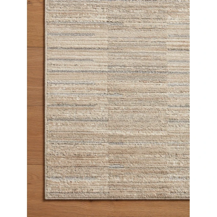 Loloi Arden Natural / Pebble 2'-6" x 4'-0" Accent Rug