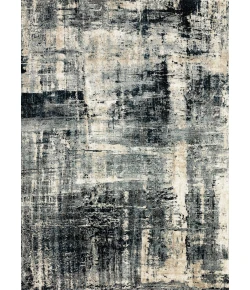 Loloi Augustus AGS-01 NAVY / DOVE Area Rug 2 ft. 7 in. X 10 ft. 10 in. Rectangle