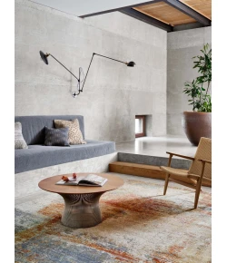 Loloi Augustus AGS-02 TERRACOTTA Area Rug 2 ft. 7 in. X 10 ft. 10 in. Rectangle