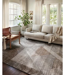 Loloi Austen AUS-04 STONE / BARK Area Rug 3 ft. 11 in. X 5 ft. 7 in. Rectangle