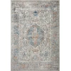 Loloi Bianca BIA-02 STONE / MULTI Area Rug 3 ft. 4 in. X 5 ft. 7 in. Rectangle