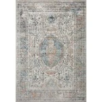 Loloi Bianca BIA-02 STONE / MULTI Area Rug 2 ft. 8 in. X 10 ft. 6 in. Rectangle