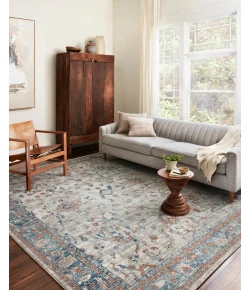Loloi Bianca BIA-05 DOVE / MULTI Area Rug 9 ft. 9 in. X 13 ft. 6 in. Rectangle