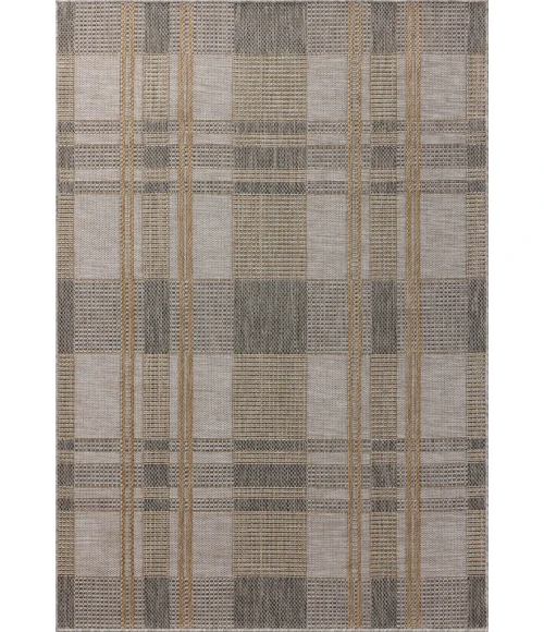 Loloi Birch Bone / Gold BIR-05 18in. X 18in. Sample Rect. Rug