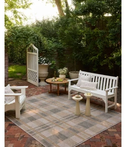 Loloi Birch Bone / Gold BIR-05 18in. X 18in. Sample Rect. Rug