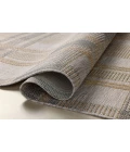 Loloi Birch Bone / Gold BIR-05 18in. X 18in. Sample Rect. Rug