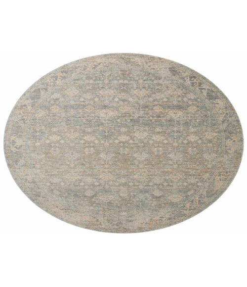 Angela Rose x Loloi Blake Sky / Beige BLA-01 7 ft. 10 in. X 10 ft. 2 in. Rectangle Rug