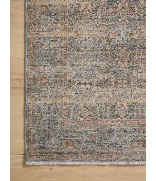 Angela Rose x Loloi Blake Ocean / Mocha BLA-02 2 ft. X 3 ft. Rectangle Rug