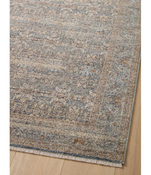 Angela Rose x Loloi Blake Ocean / Mocha BLA-02 2 ft. X 3 ft. Rectangle Rug