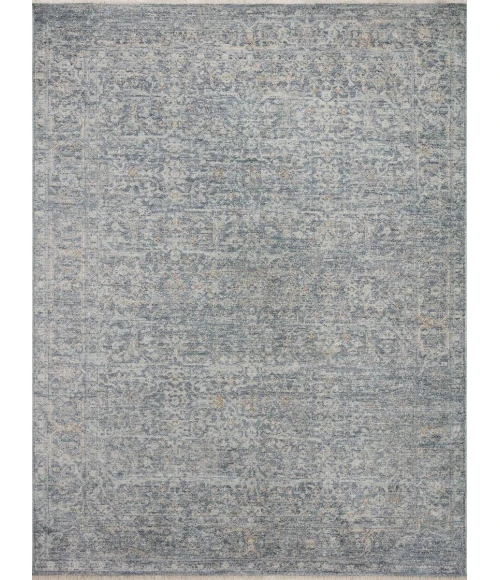 Angela Rose x Loloi Blake Denim / Taupe BLA-03 2 ft. X 3 ft. Rectangle Rug