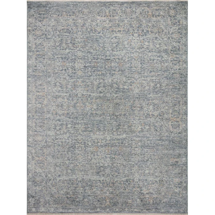 Angela Rose x Loloi Blake Denim / Taupe BLA-03 2 ft. 7 in. X 10 ft. Rectangle Rug