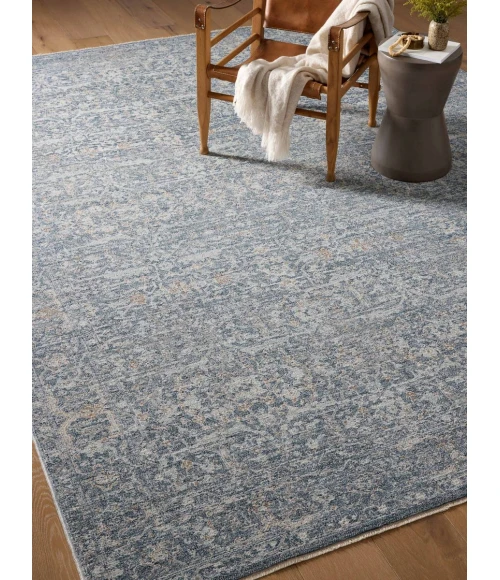 Angela Rose x Loloi Blake Denim / Taupe BLA-03 2 ft. X 3 ft. Rectangle Rug
