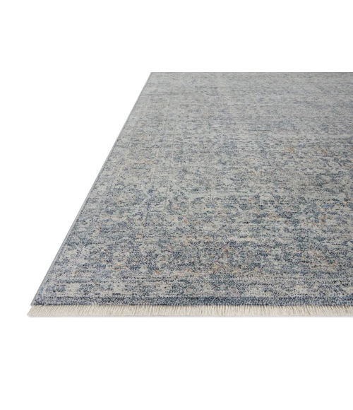 Angela Rose x Loloi Blake Denim / Taupe BLA-03 2 ft. X 3 ft. Rectangle Rug
