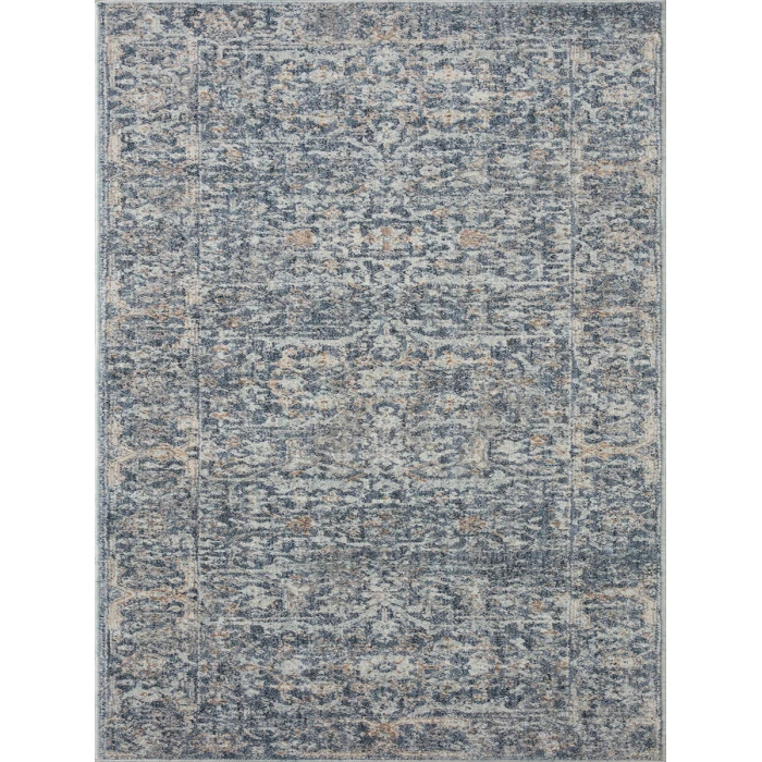 Angela Rose x Loloi Blake Denim / Taupe BLA-03 2 ft. 7 in. X 10 ft. Rectangle Rug