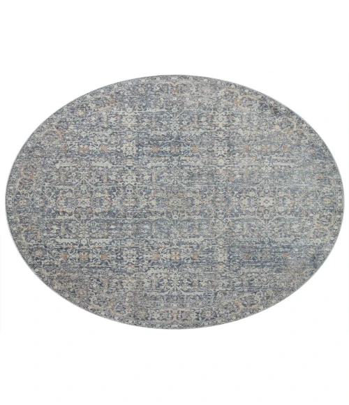 Angela Rose x Loloi Blake Denim / Taupe BLA-03 2 ft. X 3 ft. Rectangle Rug