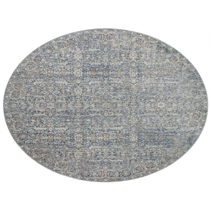 Angela Rose x Loloi Blake Denim / Taupe BLA-03 2 ft. 7 in. X 10 ft. Rectangle Rug