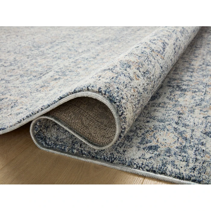 Angela Rose x Loloi Blake Denim / Taupe BLA-03 2 ft. 7 in. X 10 ft. Rectangle Rug