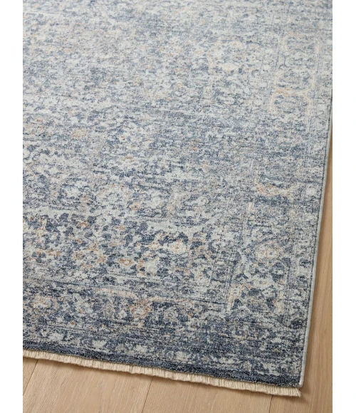 Angela Rose x Loloi Blake Denim / Taupe BLA-03 2 ft. X 3 ft. Rectangle Rug