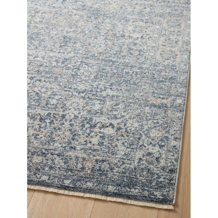 Angela Rose x Loloi Blake Denim / Taupe BLA-03 2 ft. 7 in. X 10 ft. Rectangle Rug