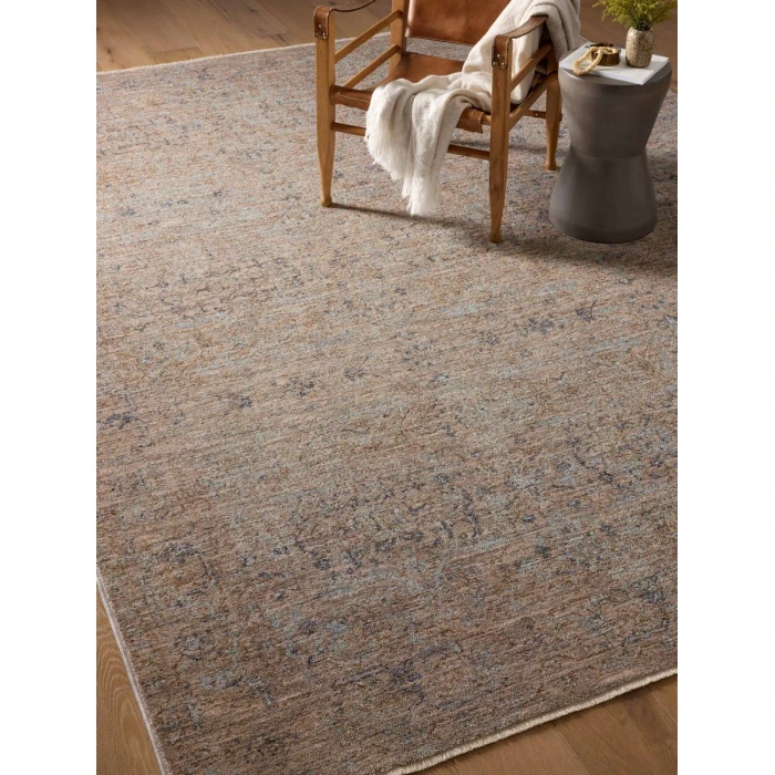 Angela Rose x Loloi Blake Taupe / Blue BLA-03 11 ft. 6 in. X 15 ft. 7 in. Rectangle Rug