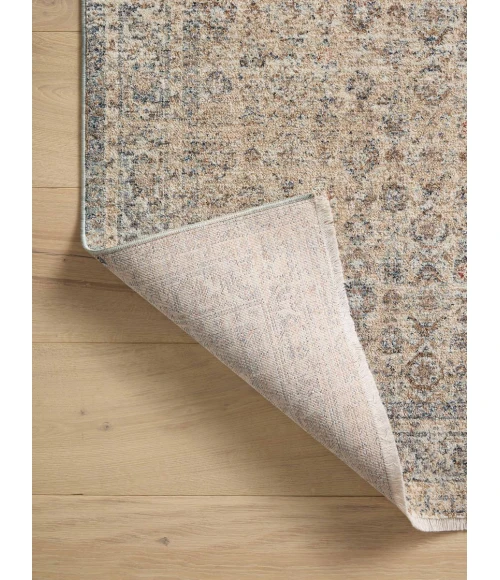 Angela Rose x Loloi Blake Beige / Denim BLA-04 2 ft. 7 in. X 8 ft. Rectangle Rug