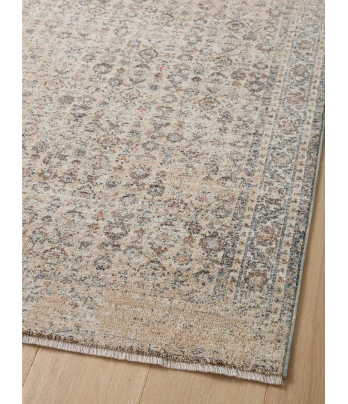 Angela Rose x Loloi Blake Beige / Denim BLA-04 2 ft. 7 in. X 8 ft. Rectangle Rug