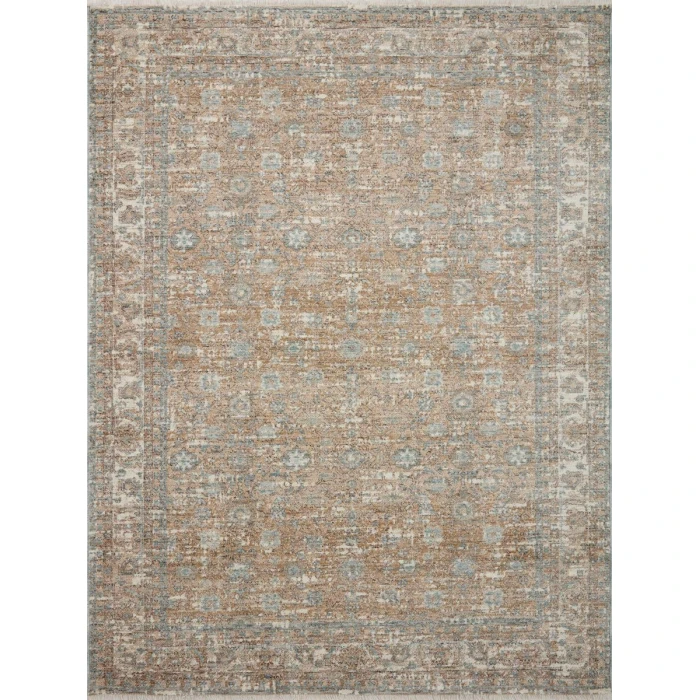 Angela Rose x Loloi Blake Sand / Sky BLA-05 2 ft. X 3 ft. Rectangle Rug