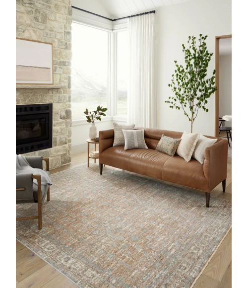 Angela Rose x Loloi Blake Sand / Sky BLA-05 7 ft. 10 in. X 10 ft. 2 in. Rectangle Rug