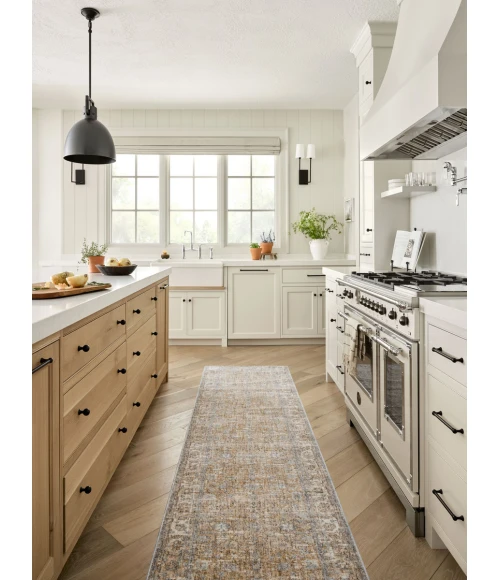 Angela Rose x Loloi Blake Sand / Sky BLA-05 7 ft. 10 in. X 10 ft. 2 in. Rectangle Rug