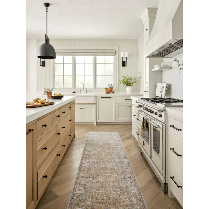Angela Rose x Loloi Blake Sand / Sky BLA-05 2 ft. X 3 ft. Rectangle Rug