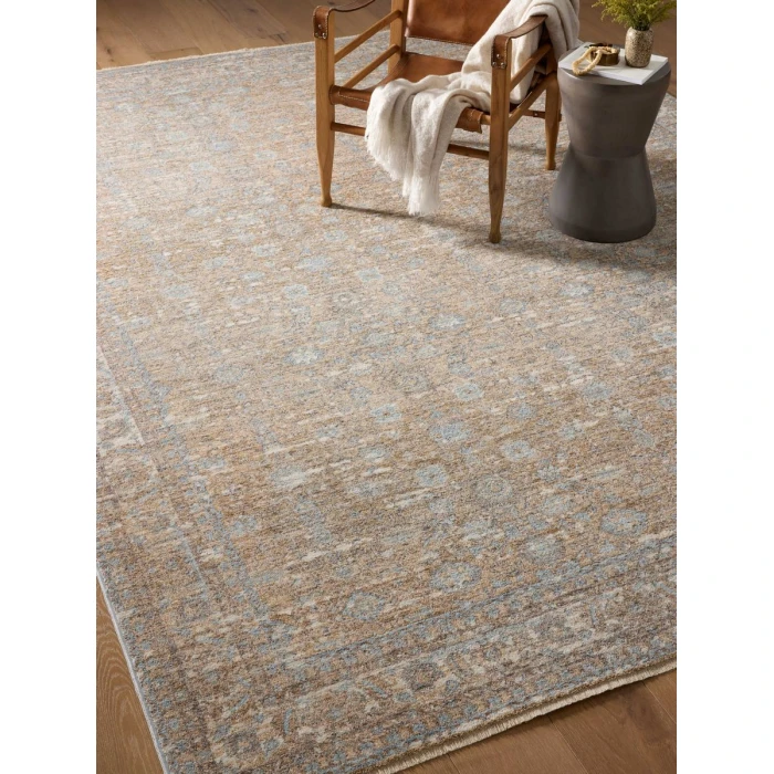 Angela Rose x Loloi Blake Sand / Sky BLA-05 2 ft. X 3 ft. Rectangle Rug