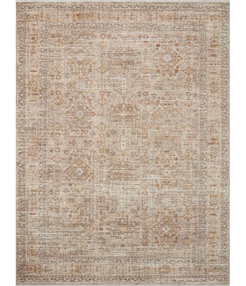 Angela Rose x Loloi Blake Oatmeal / Spice BLA-06 9 ft. X 13 ft. Rectangle Rug