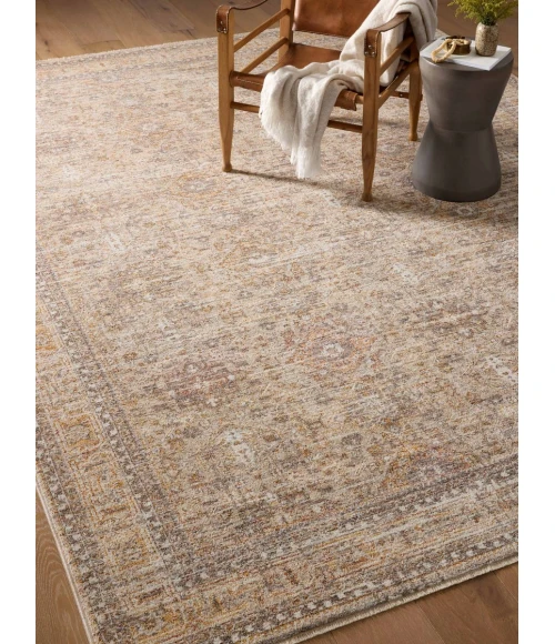 Angela Rose x Loloi Blake Oatmeal / Spice BLA-06 9 ft. X 13 ft. Rectangle Rug