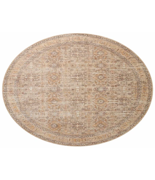 Angela Rose x Loloi Blake Oatmeal / Spice BLA-06 9 ft. X 13 ft. Rectangle Rug