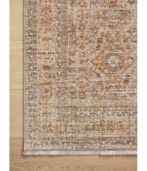 Angela Rose x Loloi Blake Oatmeal / Spice BLA-06 9 ft. X 13 ft. Rectangle Rug