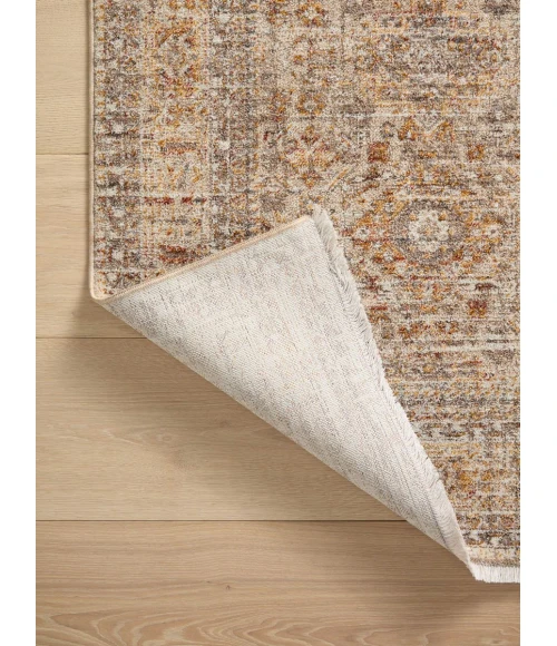 Angela Rose x Loloi Blake Oatmeal / Spice BLA-06 9 ft. X 13 ft. Rectangle Rug