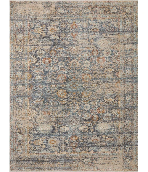 Angela Rose x Loloi Blake Navy / Multi BLA-07 2 ft. X 3 ft. Rectangle Rug