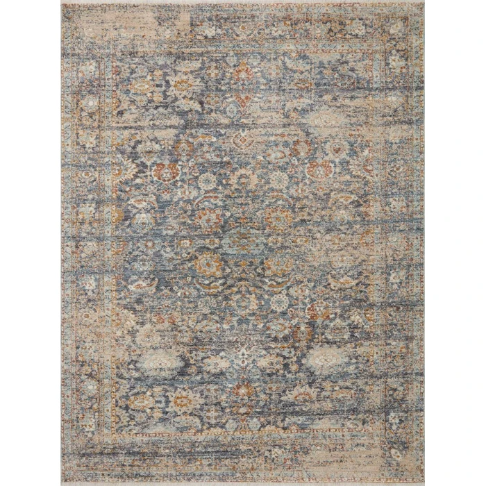 Angela Rose x Loloi Blake Navy / Multi BLA-07 7 ft. 10 in. X 10 ft. 2 in. Rectangle Rug