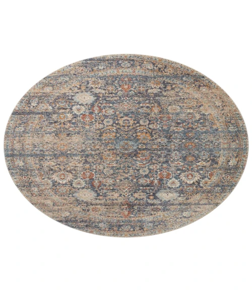 Angela Rose x Loloi Blake Navy / Multi BLA-07 2 ft. X 3 ft. Rectangle Rug