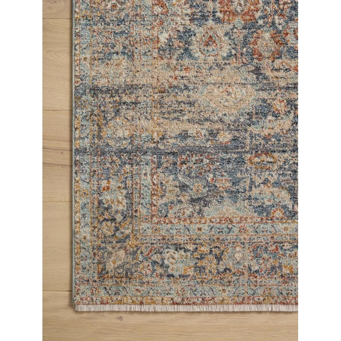 Angela Rose x Loloi Blake Navy / Multi BLA-07 7 ft. 10 in. X 10 ft. 2 in. Rectangle Rug