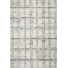 Loloi Bliss Shag BLS-03 Cream / Grey Area Rug 2 ft. 7 in. X 7 ft. 6 in. Rectangle