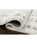 Loloi II Bliss Shag BLS-03 Cream / Grey 2'-7" x 7'-6" Area Rug