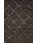Loloi II Bliss Shag BLS-04 Bark / Grey 2'-7" x 7'-6" Area Rug