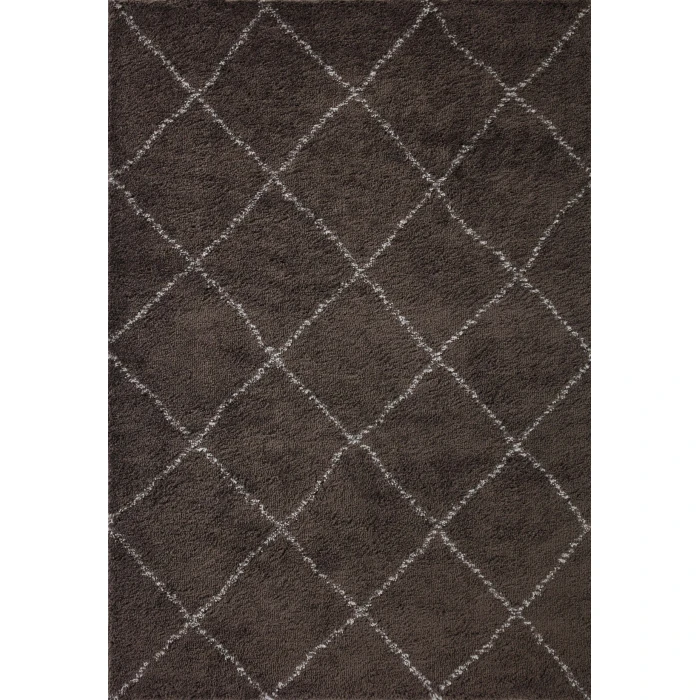 Loloi II Bliss Shag BLS-04 Bark / Grey 9'-3" x 13' Area Rug